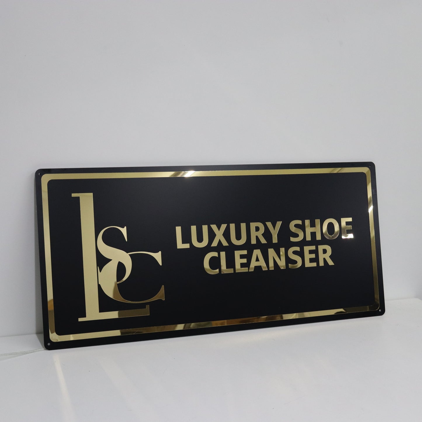 Business Neon Sign | Mirror Neon Sign | Acrylic Custom Logo Decoration