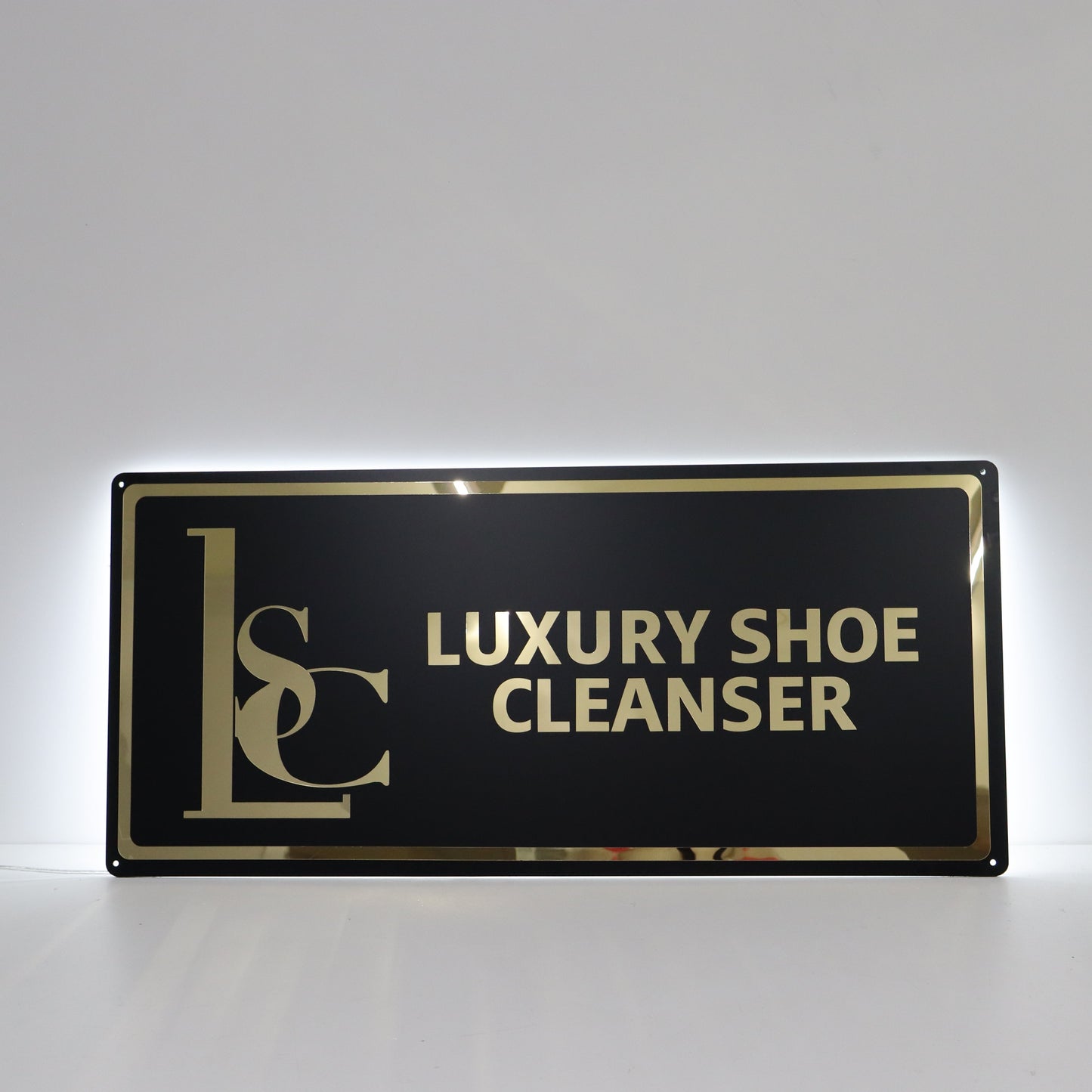 Business Neon Sign | Mirror Neon Sign | Acrylic Custom Logo Decoration
