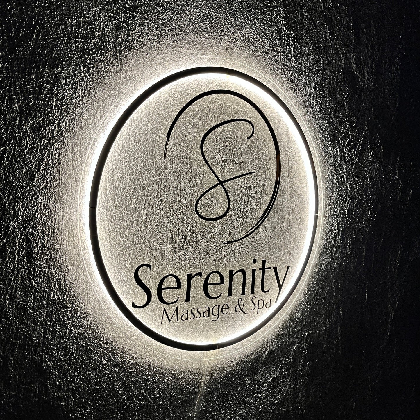 Business Neon Sign | Mirror Neon Sign | Acrylic Custom Logo Decoration