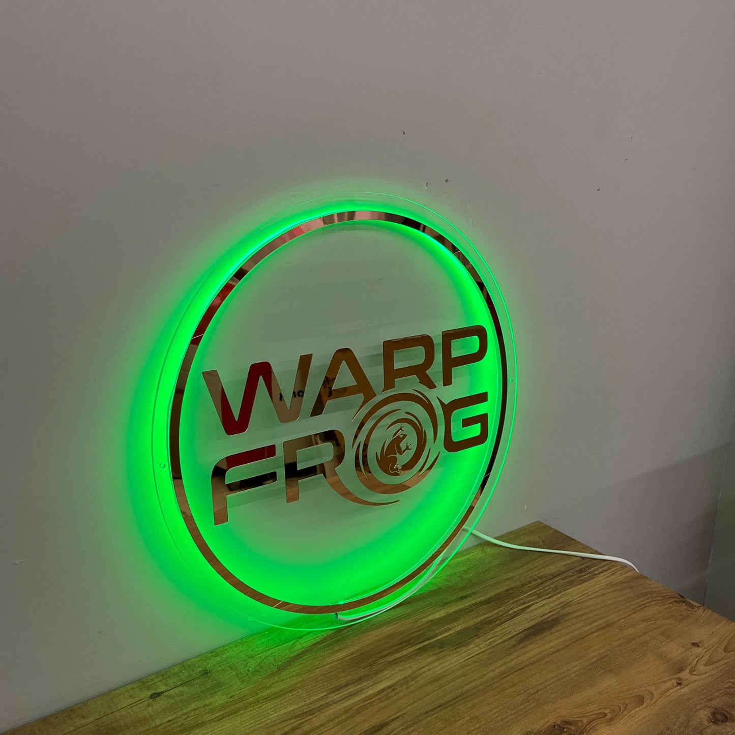 Custom 3D Business Logo Sign, Backlit Acrylic Sign, Personalized Business Name Sign, Salon Wall Decor, Office Sign, Storefront Sign