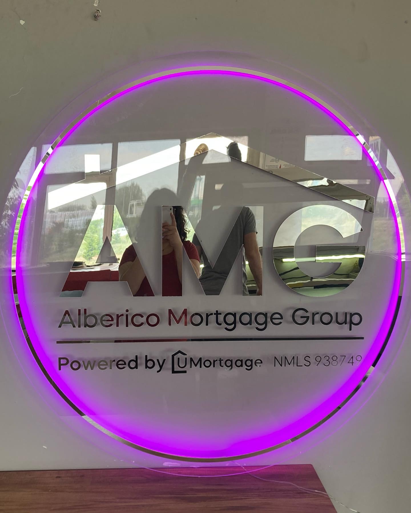 Custom 3D Business Logo Sign, Backlit Acrylic Sign, Personalized Business Name Sign, Salon Wall Decor, Office Sign, Storefront Sign