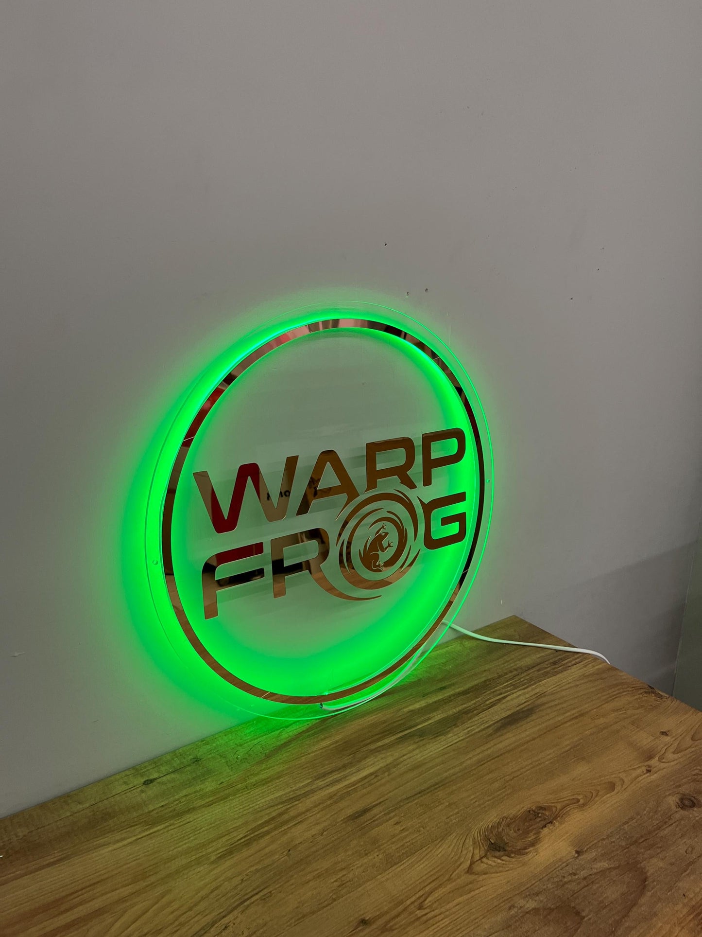 Custom 3D Business Logo Sign, Backlit Acrylic Sign, Personalized Business Name Sign, Salon Wall Decor, Office Sign, Storefront Sign