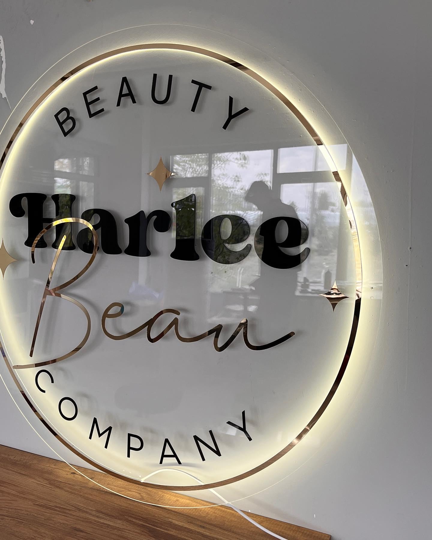 Custom 3D Business Logo Sign, Backlit Acrylic Sign, Personalized Business Name Sign, Salon Wall Decor, Office Sign, Storefront Sign