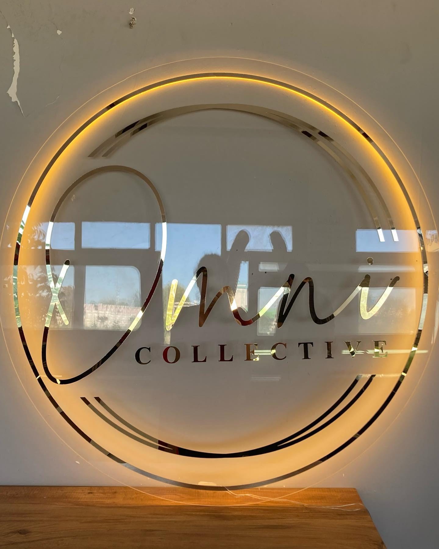 Custom Business Logo Sign, Backlit Acrylic Sign, Personalized Business Name Sign, Salon Wall Decor, Office Sign, Storefront Sign