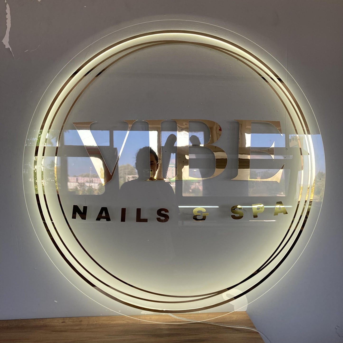 Custom Logo Sign, Business Custom 3D Backlit Acrylic Sign, Personalized Business Name Sign, Salon Wall Decor, Office Sign, Storefront Sign