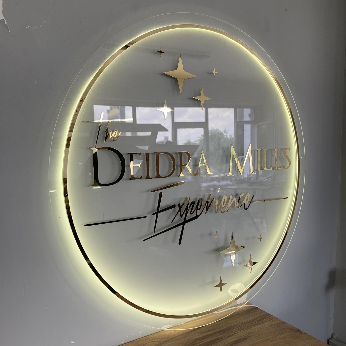 Custom Logo Sign, Business Custom 3D Backlit Acrylic Sign, Personalized Business Name Sign, Salon Wall Decor, Office Sign, Storefront Sign