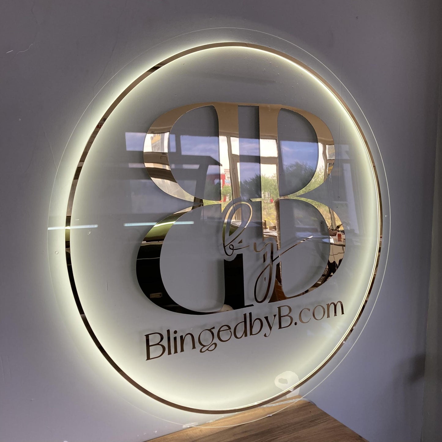 Custom Logo Sign, Business Custom 3D Backlit Acrylic Sign, Personalized Business Name Sign, Salon Wall Decor, Office Sign, Storefront Sign