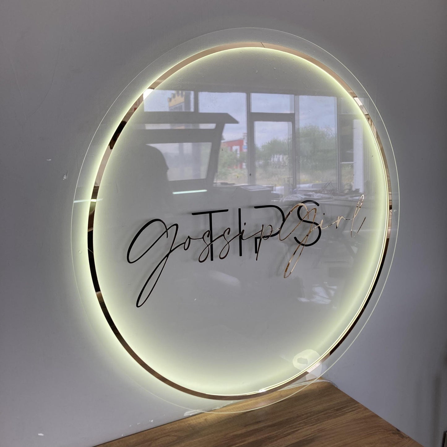 Custom Logo Sign, Business Custom 3D Backlit Acrylic Sign, Personalized Business Name Sign, Salon Wall Decor, Office Sign, Storefront Sign