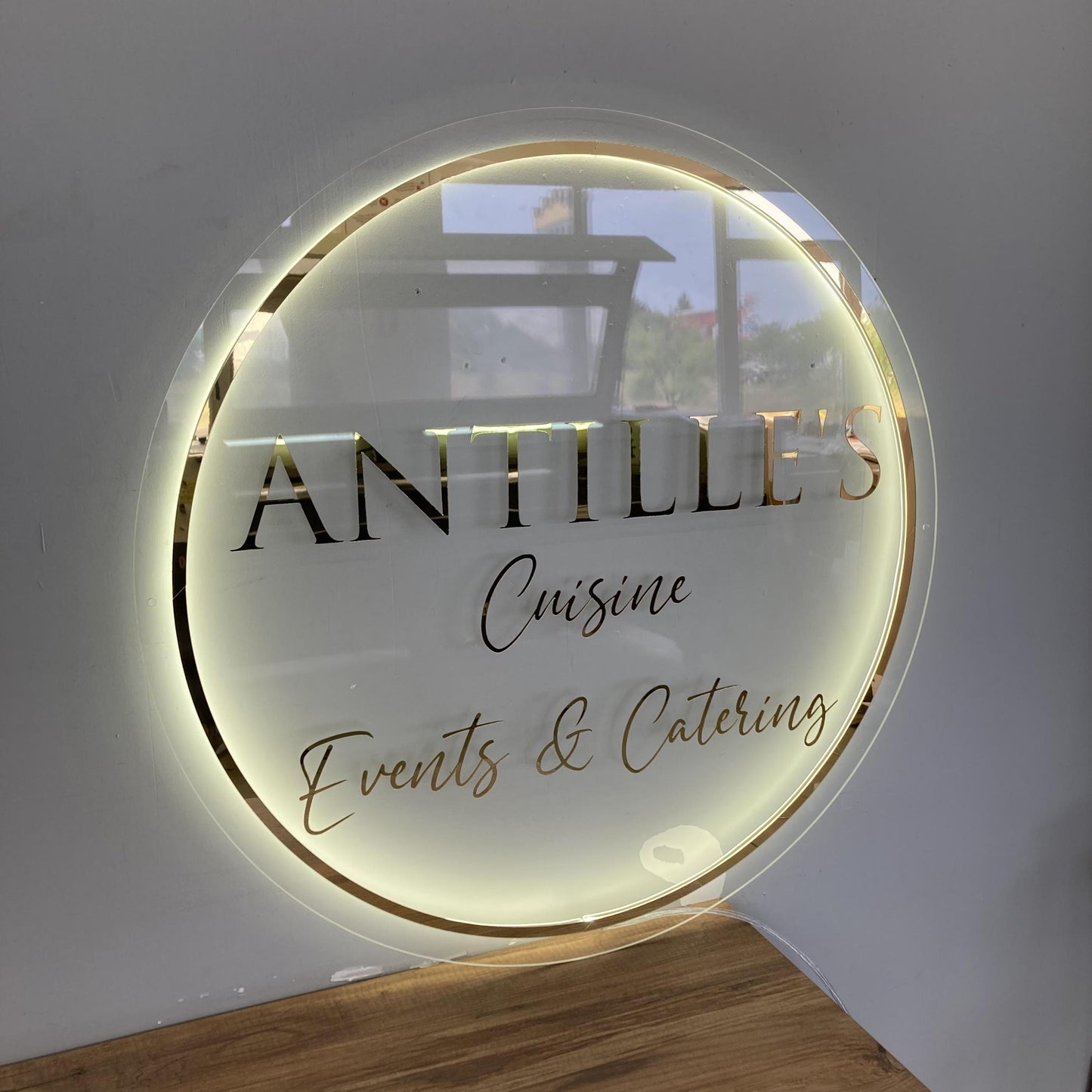 Custom Logo Sign, Business Custom 3D Backlit Acrylic Sign, Personalized Business Name Sign, Salon Wall Decor, Office Sign, Storefront Sign