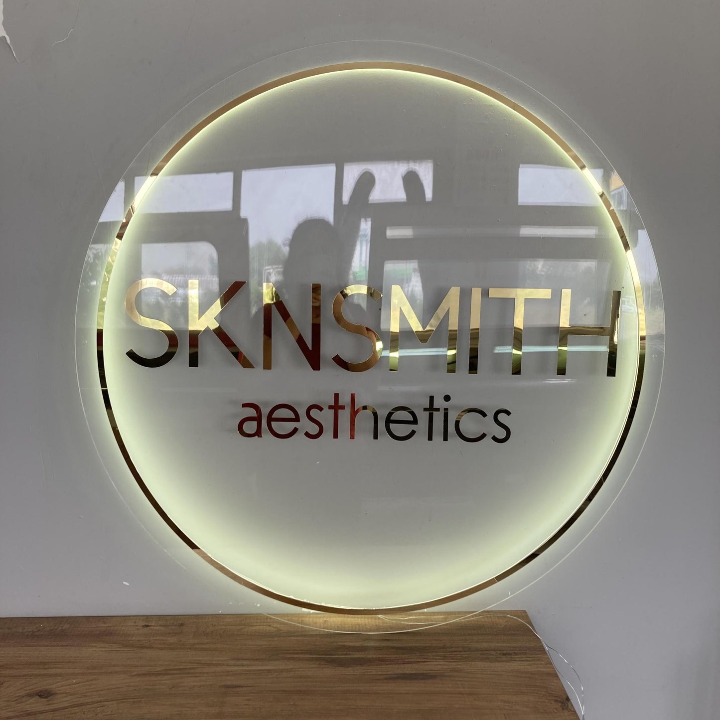 Custom Logo Sign, Business Custom 3D Backlit Acrylic Sign, Personalized Business Name Sign, Salon Wall Decor, Office Sign, Storefront Sign