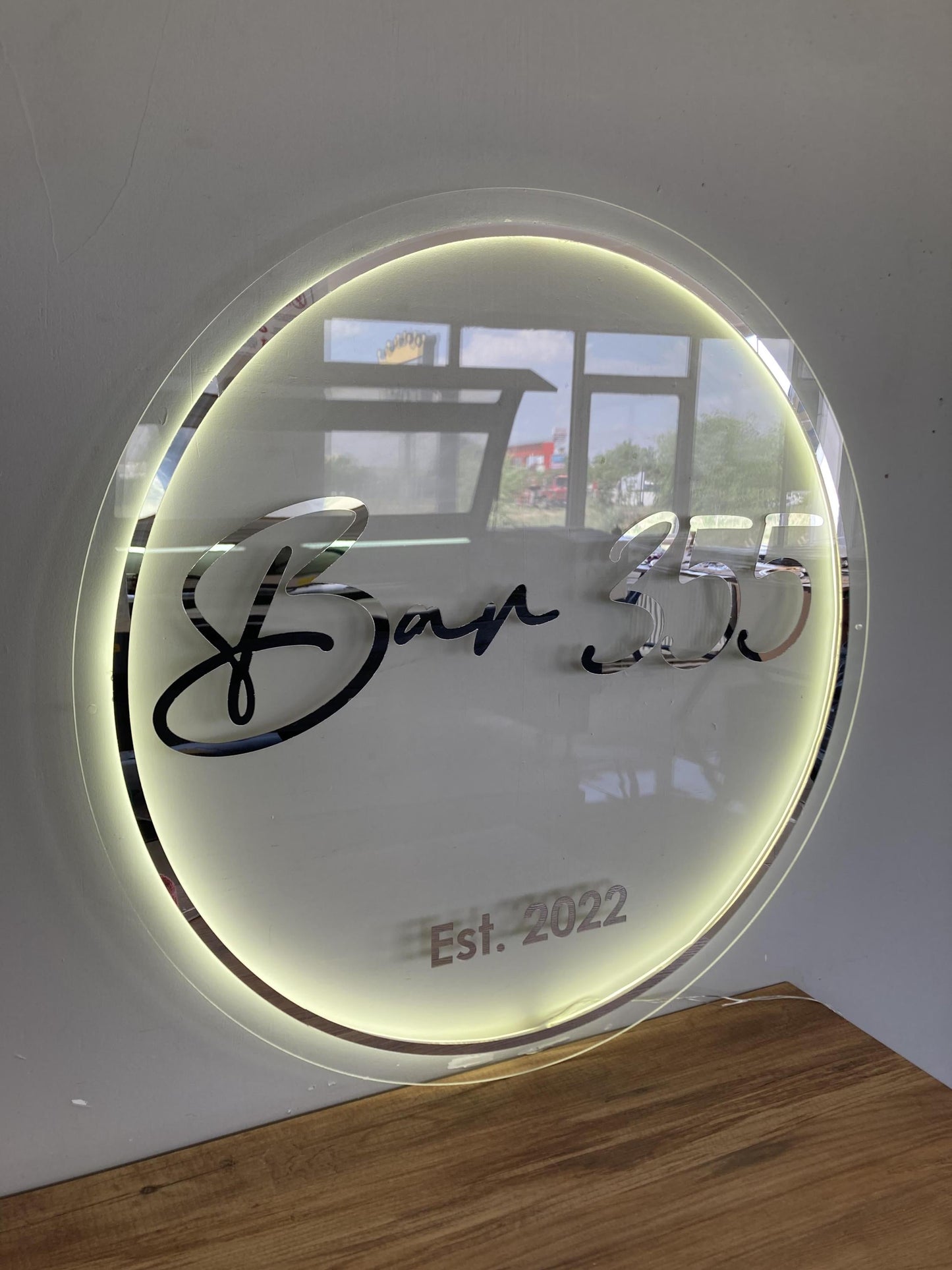 Custom Logo Sign, Business Custom 3D Backlit Acrylic Sign, Personalized Business Name Sign, Salon Wall Decor, Office Sign, Storefront Sign