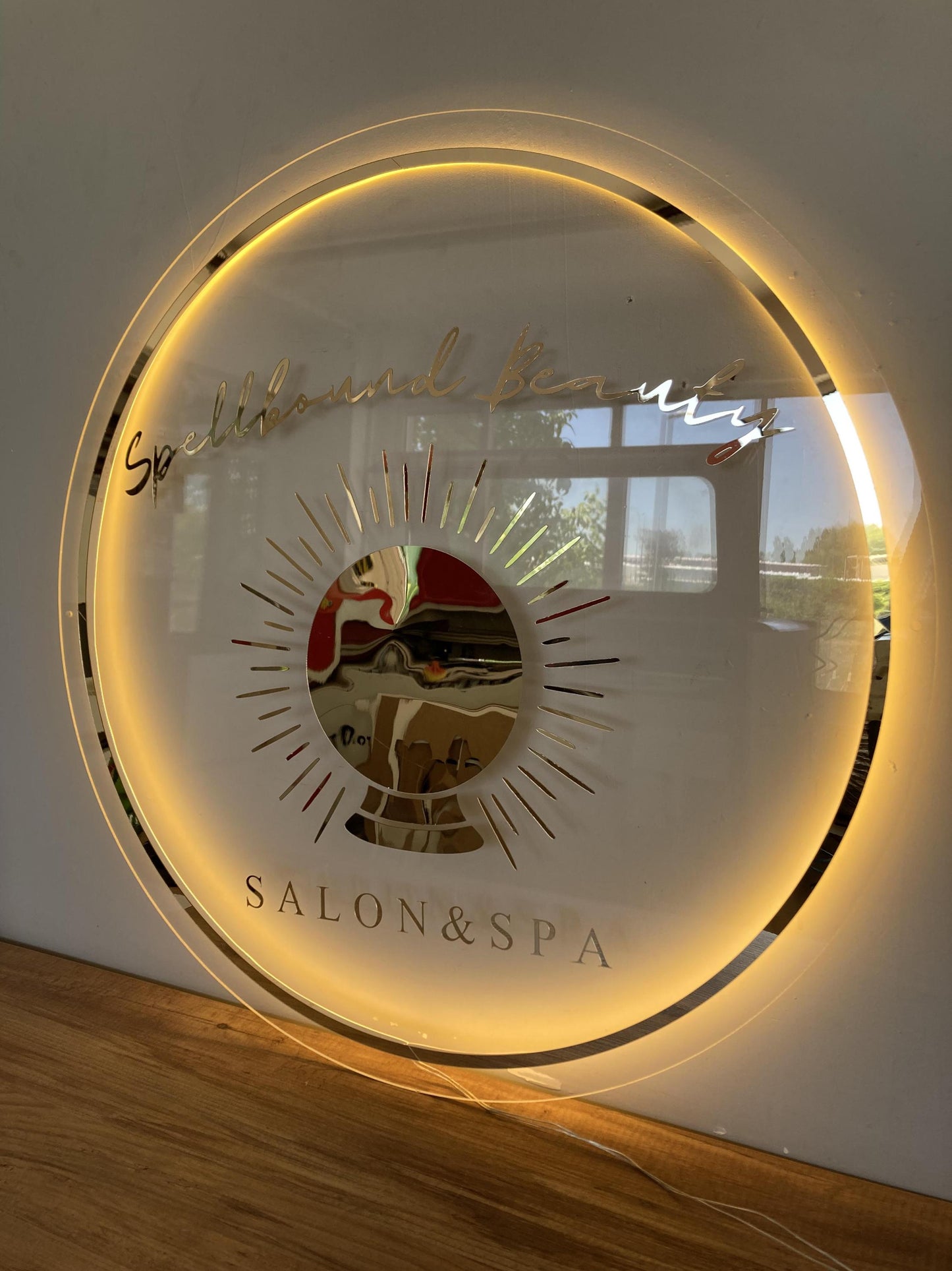 Custom Logo Sign, Business Custom 3D Backlit Acrylic Sign, Personalized Business Name Sign, Salon Wall Decor, Office Sign, Storefront Sign