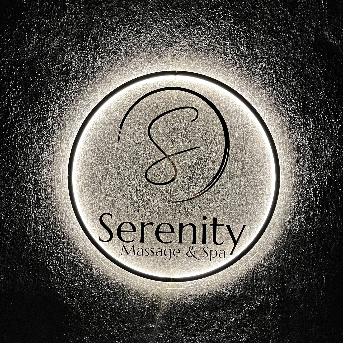 Custom 3D Business Logo Sign, Backlit Acrylic Sign, Personalized Business Name Sign, Salon Wall Decor, Office Sign, Storefront Sign