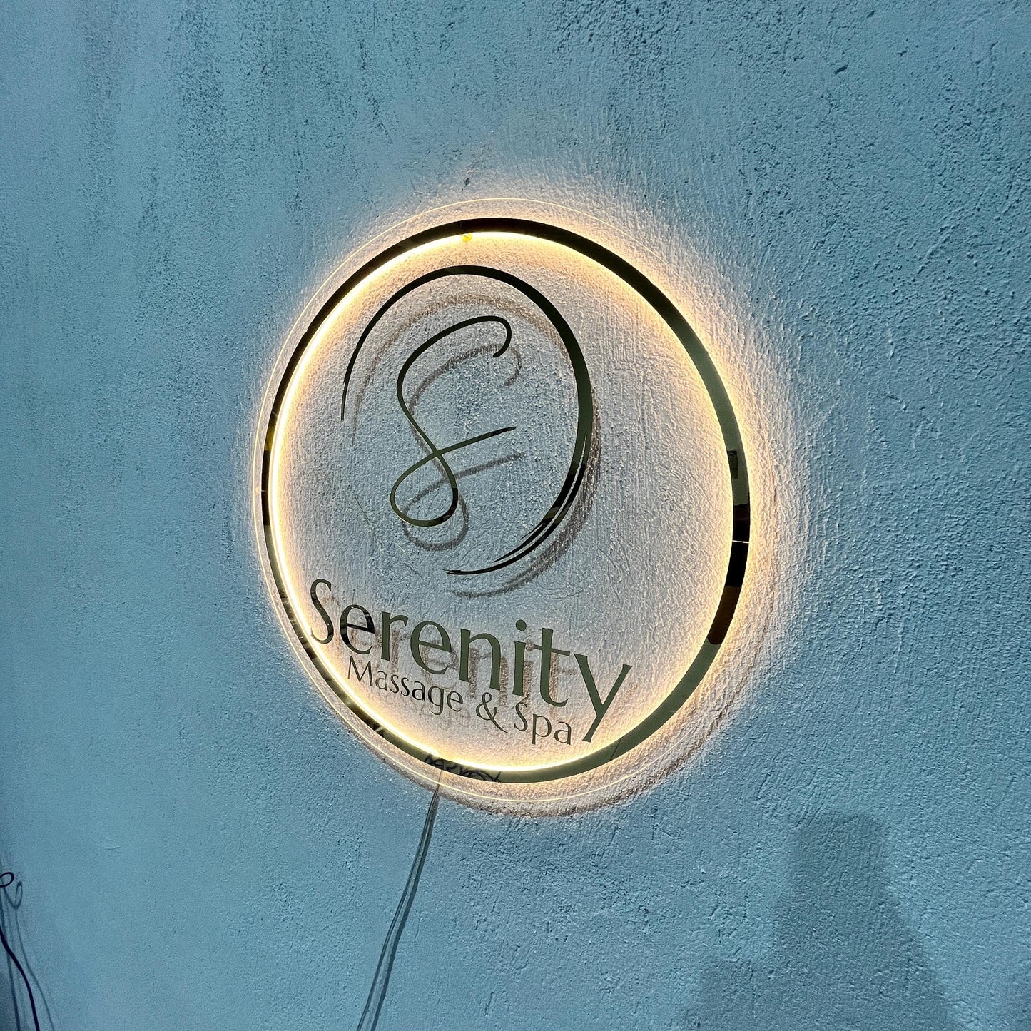Custom Neon Sign Business Logo, Backlit Acrylic Sign, Personalized Business Name Sign, Salon Wall Decor, Office Sign, Storefront Sign