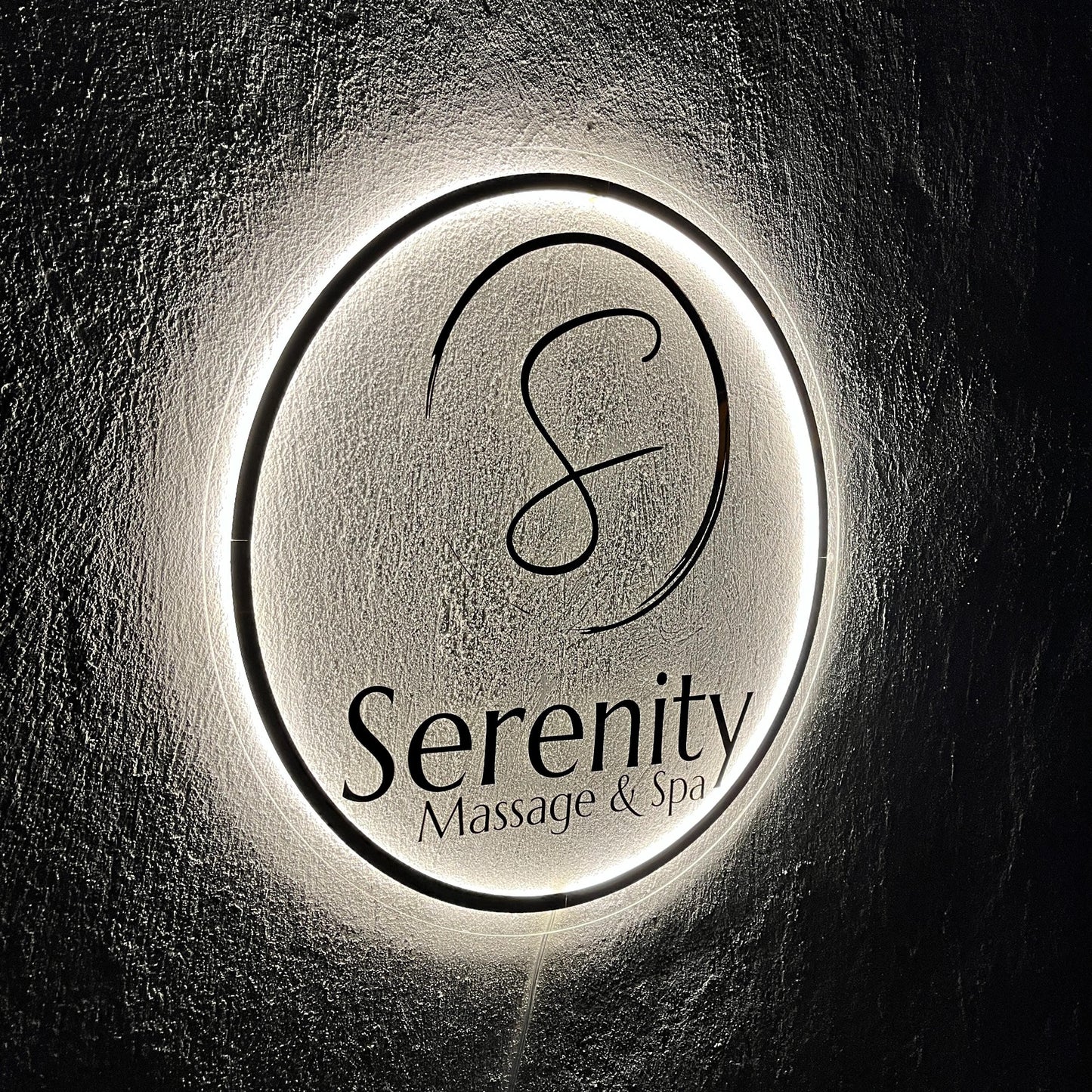 Custom Neon Sign Business Logo, Backlit Acrylic Sign, Personalized Business Name Sign, Salon Wall Decor, Office Sign, Storefront Sign