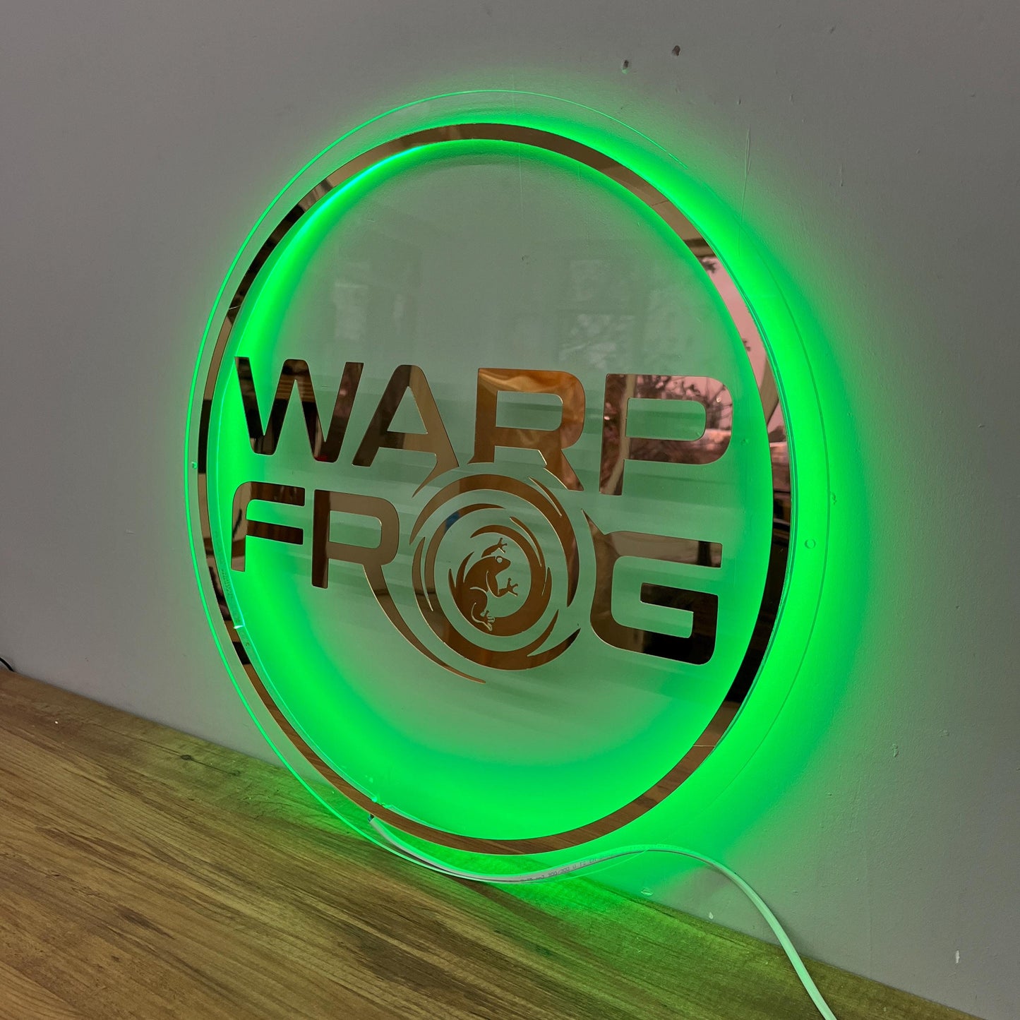 Custom 3D Business Logo Sign, Backlit Acrylic Sign, Personalized Business Name Sign, Salon Wall Decor, Office Sign, Storefront Sign