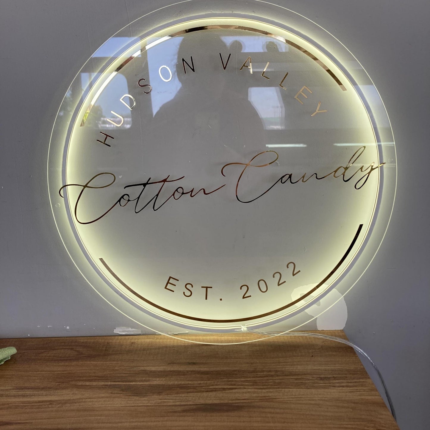 Custom Logo Sign, Business Custom 3D Backlit Acrylic Sign, Personalized Business Name Sign, Salon Wall Decor, Office Sign, Storefront Sign