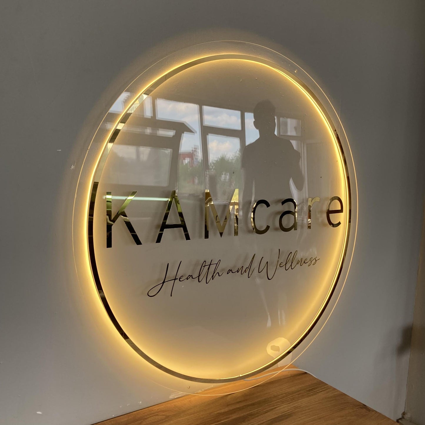 Custom Logo Sign, Business Custom 3D Backlit Acrylic Sign, Personalized Business Name Sign, Salon Wall Decor, Office Sign, Storefront Sign
