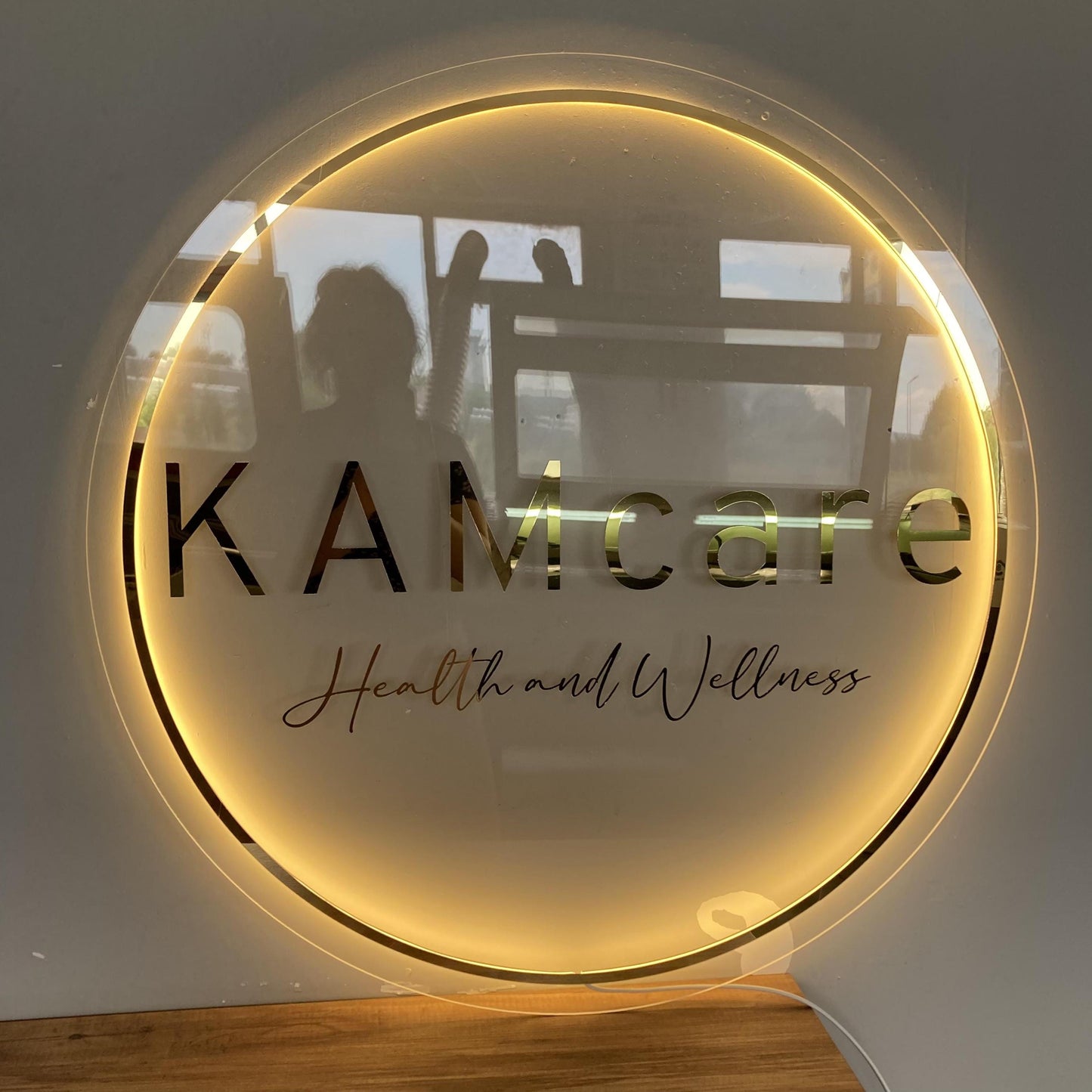 Custom Logo Sign, Business Custom 3D Backlit Acrylic Sign, Personalized Business Name Sign, Salon Wall Decor, Office Sign, Storefront Sign