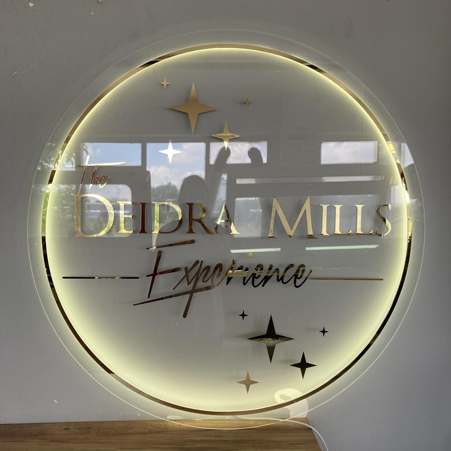 Custom Logo Sign, Business Custom 3D Backlit Acrylic Sign, Personalized Business Name Sign, Salon Wall Decor, Office Sign, Storefront Sign