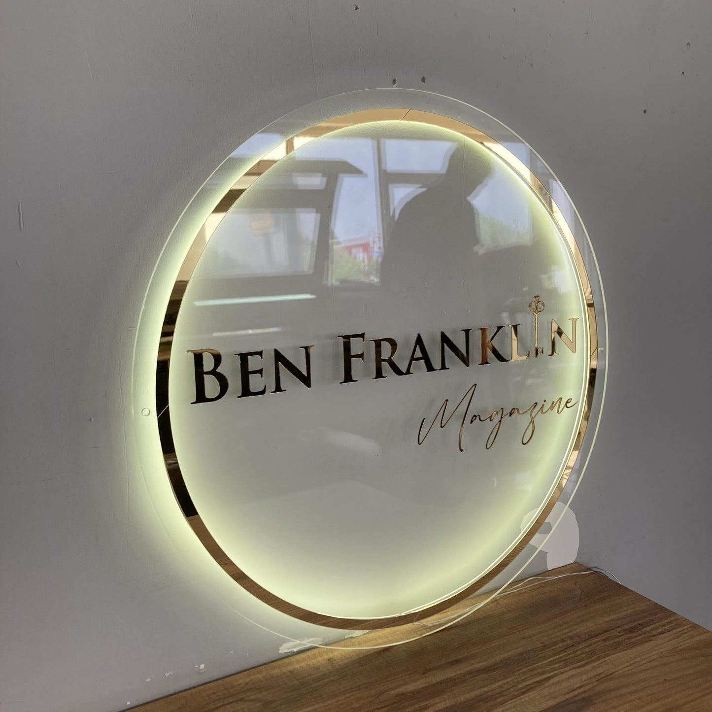 Custom Logo Sign, Business Custom 3D Backlit Acrylic Sign, Personalized Business Name Sign, Salon Wall Decor, Office Sign, Storefront Sign