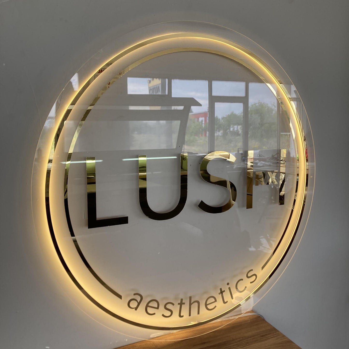 Custom Logo Sign, Business Custom 3D Backlit Acrylic Sign, Personalized Business Name Sign, Salon Wall Decor, Office Sign, Storefront Sign