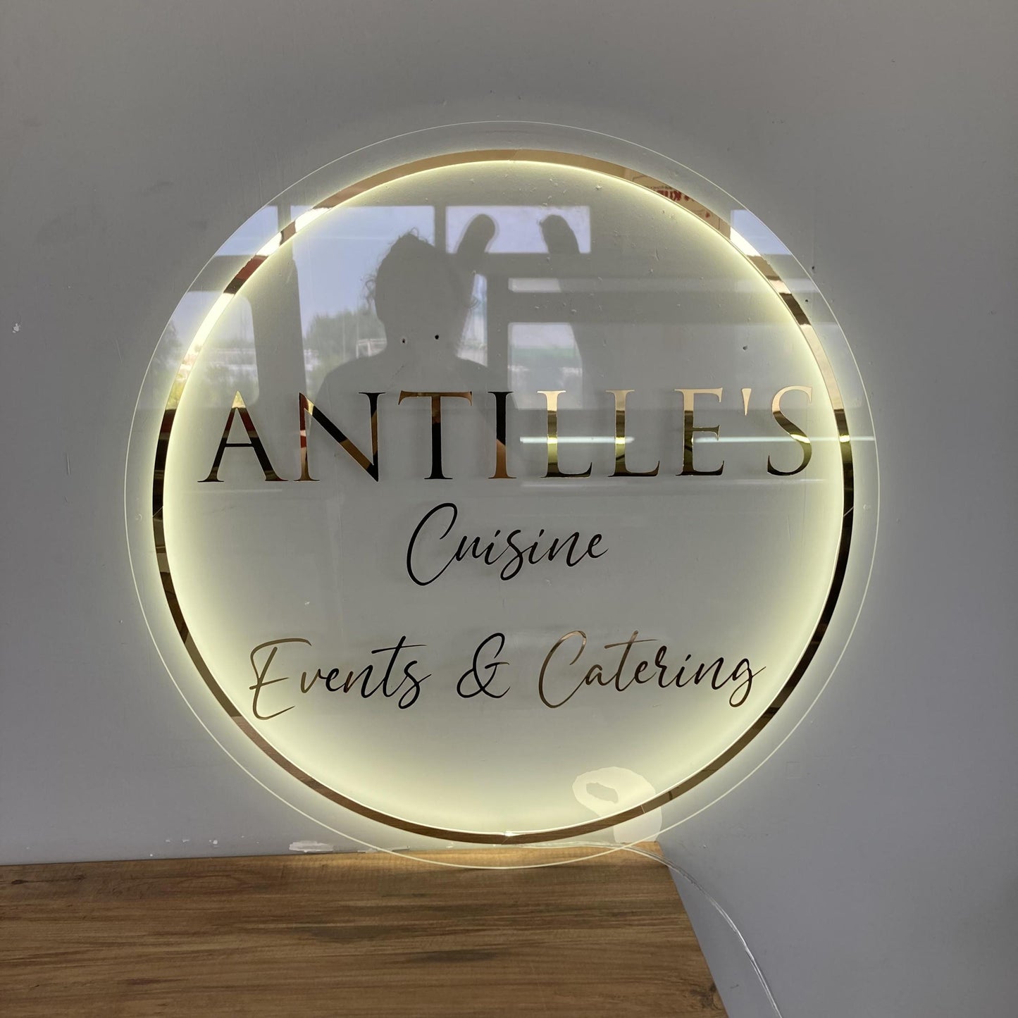 Custom Logo Sign, Business Custom 3D Backlit Acrylic Sign, Personalized Business Name Sign, Salon Wall Decor, Office Sign, Storefront Sign