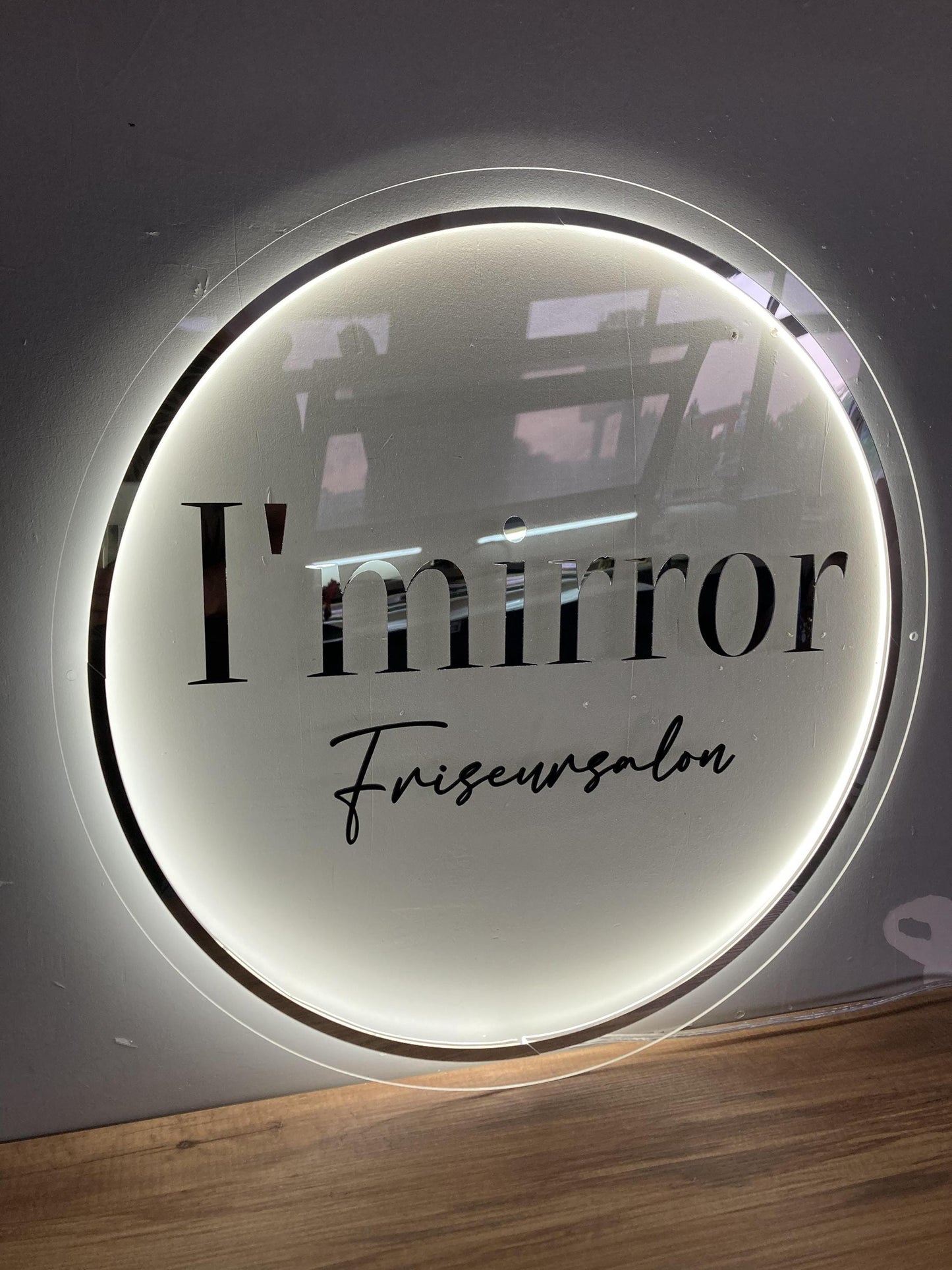 Custom Logo Sign, Business Custom 3D Backlit Acrylic Sign, Personalized Business Name Sign, Salon Wall Decor, Office Sign, Storefront Sign