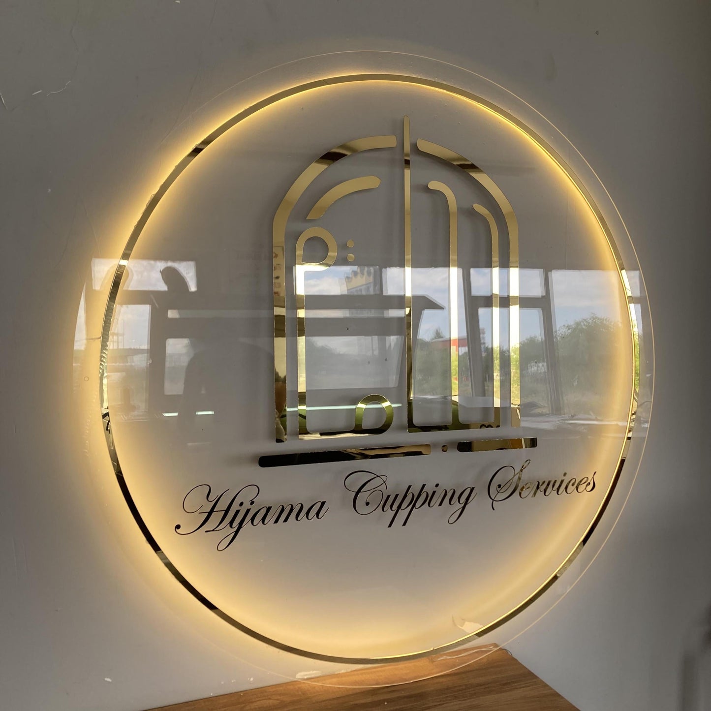 Custom Logo Sign, Business Custom 3D Backlit Acrylic Sign, Personalized Business Name Sign, Salon Wall Decor, Office Sign, Storefront Sign