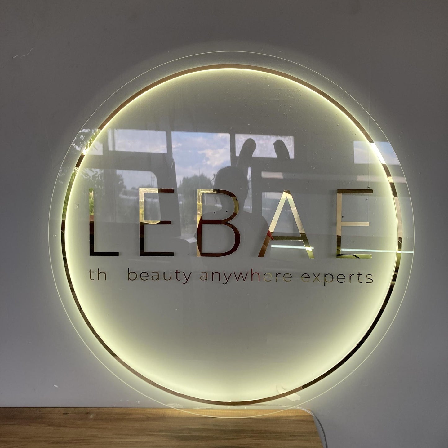 Custom Logo Sign, Business Custom 3D Backlit Acrylic Sign, Personalized Business Name Sign, Salon Wall Decor, Office Sign, Storefront Sign