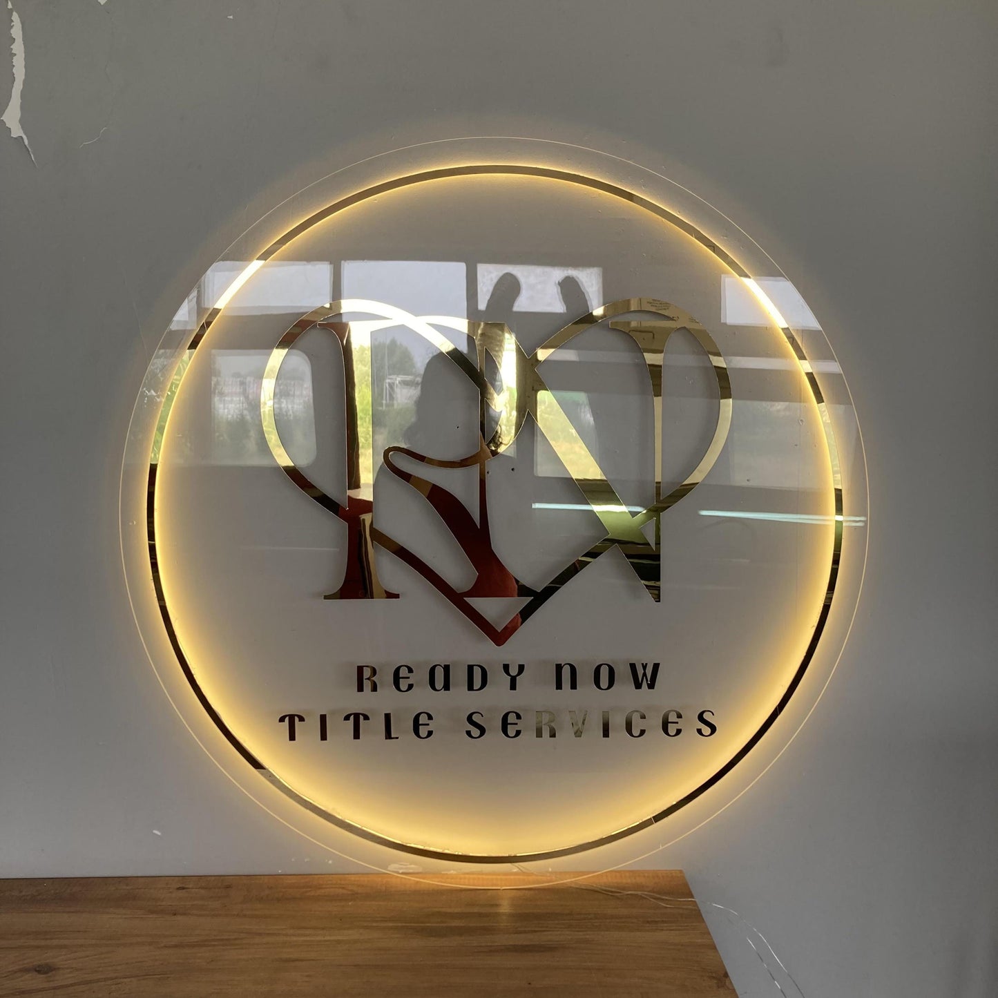 Custom Logo Sign, Business Custom 3D Backlit Acrylic Sign, Personalized Business Name Sign, Salon Wall Decor, Office Sign, Storefront Sign