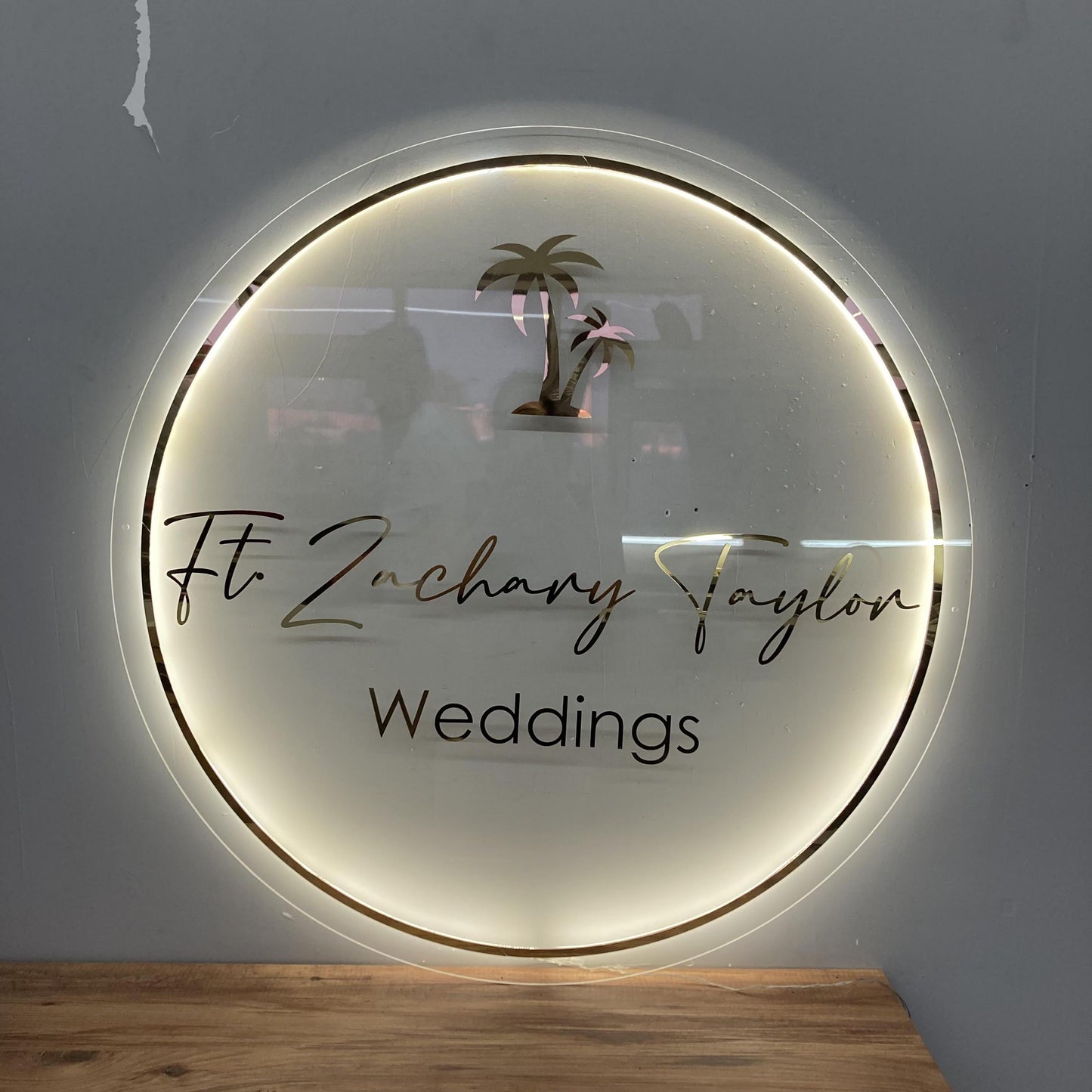 Custom Logo Sign, Business Custom 3D Backlit Acrylic Sign, Personalized Business Name Sign, Salon Wall Decor, Office Sign, Storefront Sign