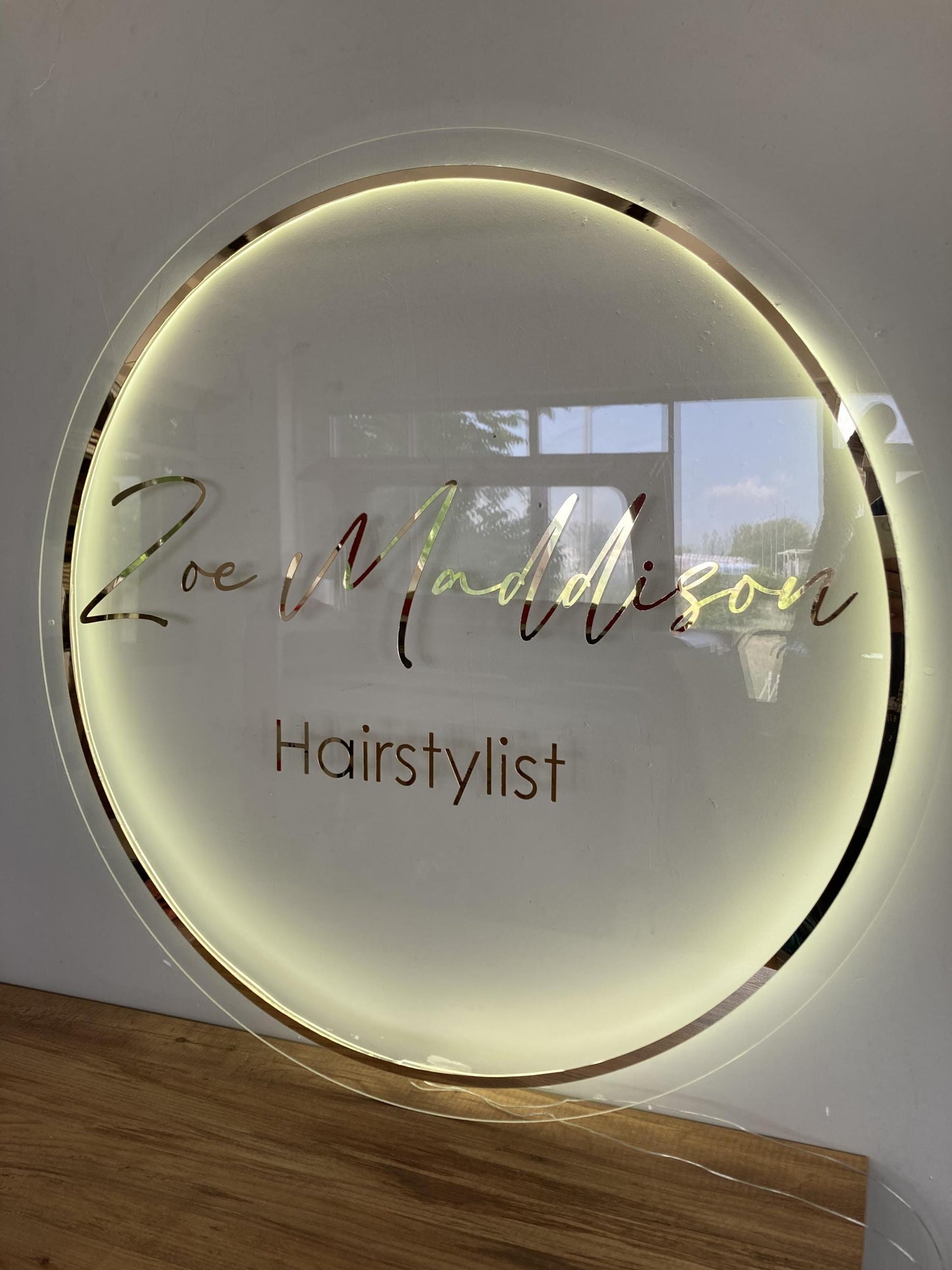 Custom Logo Sign, Business Custom 3D Backlit Acrylic Sign, Personalized Business Name Sign, Salon Wall Decor, Office Sign, Storefront Sign