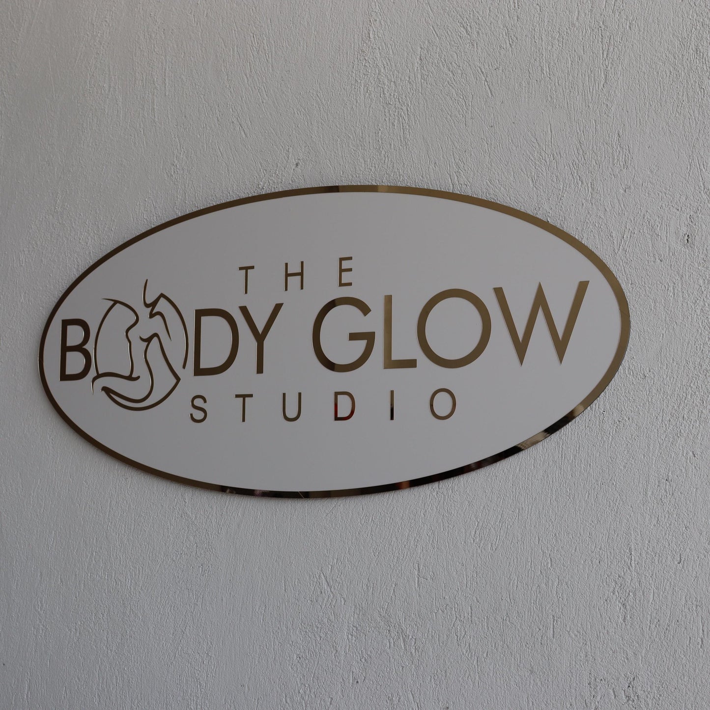Business Mirror Logo Sign, Custom 3D Acrylic Sign, Modern Office Wall Decor, Personalized Company Logo, Reception Desk Sign
