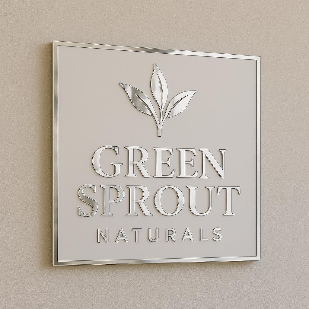 Custom Rectangle Acrylic Salon Sign, Personalized Beauty Studio Wall Logo, Business Name Sign for Esthetician, Spa or Nail Room Decor