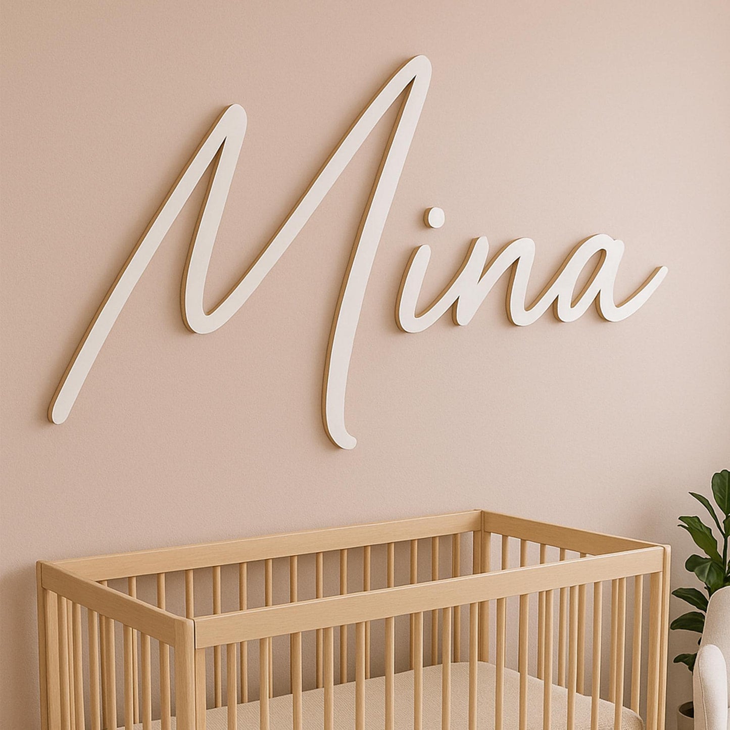 Custom Wood Baby Name Sign | Letter Wall Art | Kids Room Art | Wall Art for Nursery | Baby Name Sign | Kids Room Decor | Wooden Sign | Boho