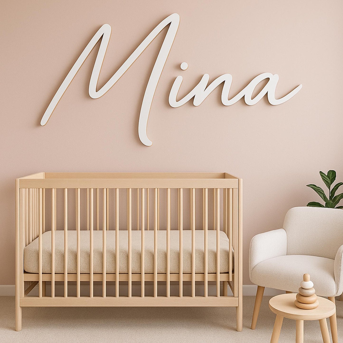 Custom Wood Baby Name Sign | Letter Wall Art | Kids Room Art | Wall Art for Nursery | Baby Name Sign | Kids Room Decor | Wooden Sign | Boho