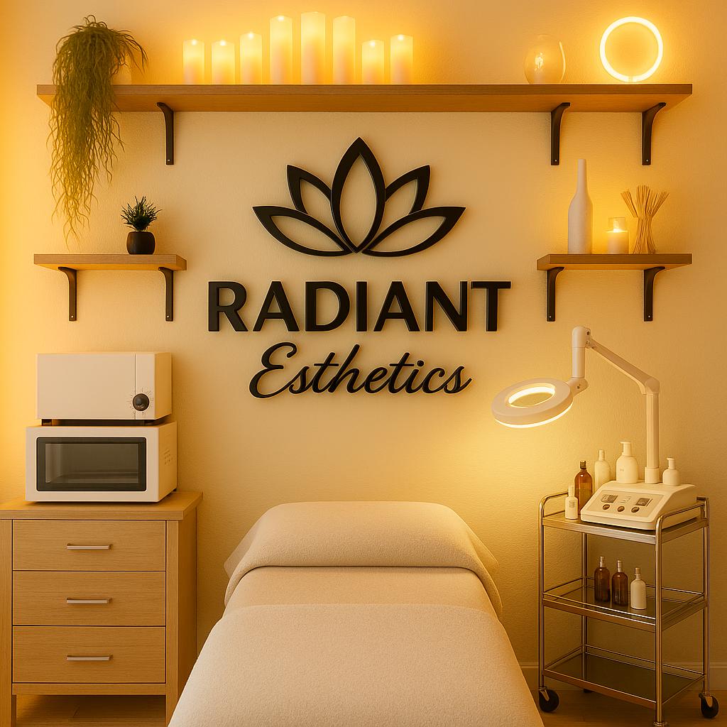 Business Logo Sign, Reception Logo Sign, Beauty Salon Sign, Laser Cut Logo Sign, 3D Business Sign, Business Signboard, Aesthetic Salon Sign