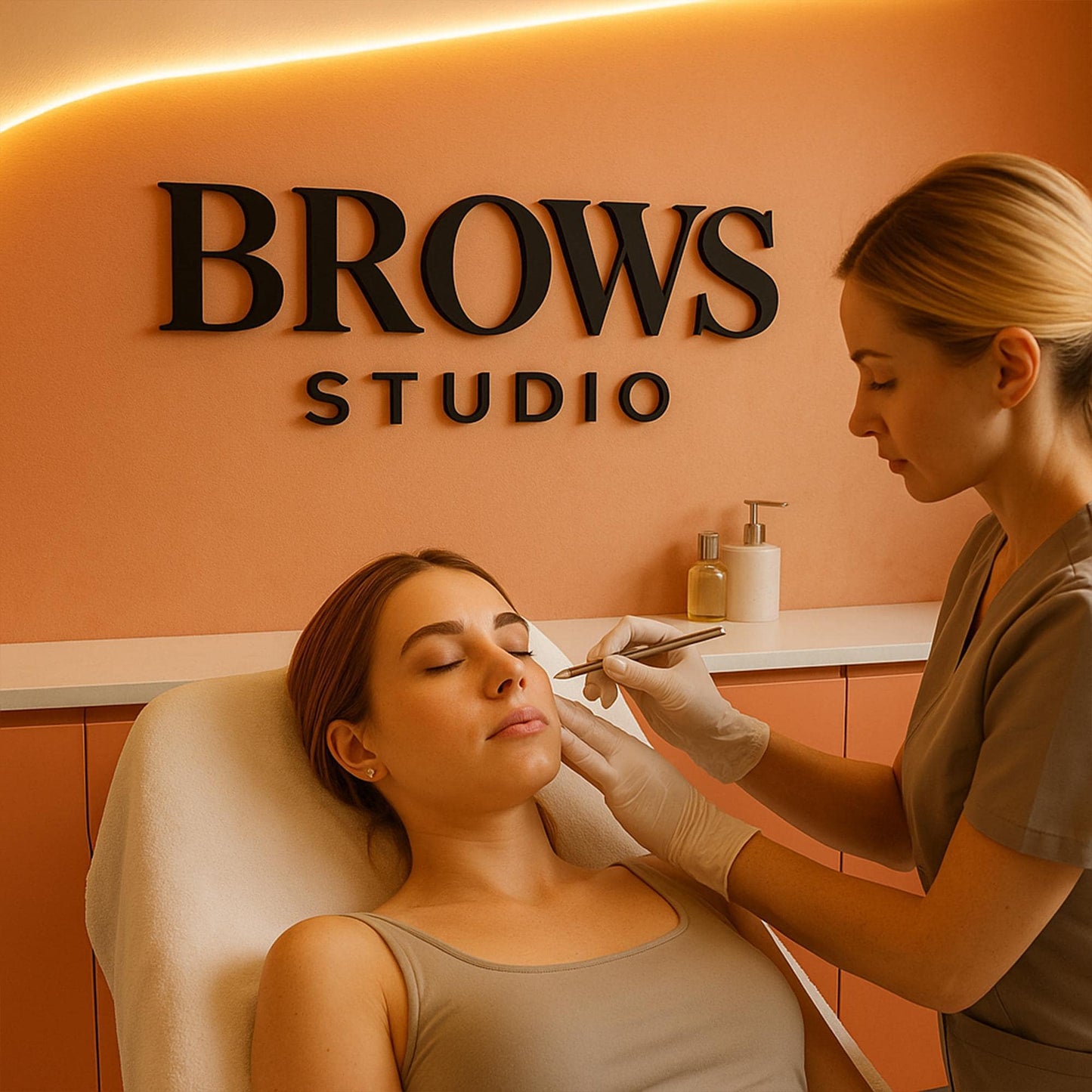Business Logo Sign, Reception Logo Sign, Beauty Salon Sign, Laser Cut Logo Sign, 3D Business Sign, Business Signboard, Aesthetic Salon Sign