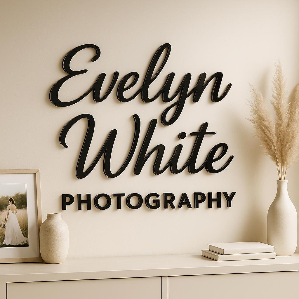 Business Logo Sign, Reception Logo Sign, Beauty Salon Sign, Laser Cut Logo Sign, 3D Business Sign, Business Signboard, Aesthetic Salon Sign