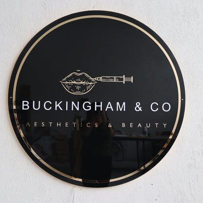 Business Neon Sign | Mirror Neon Sign |  Acrylic Custom Logo Decoration