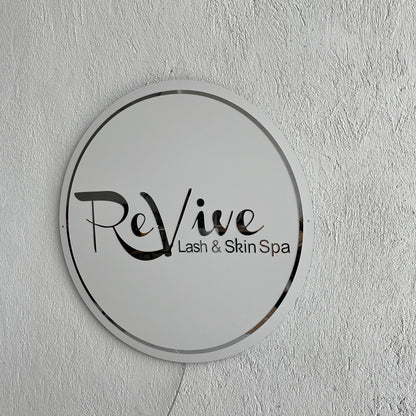 Business Neon Sign | Mirror Neon Sign |  Acrylic Custom Logo Decoration