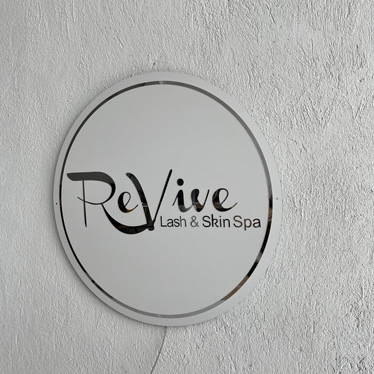 Business Neon Sign | Mirror Neon Sign |  Acrylic Custom Logo Decoration