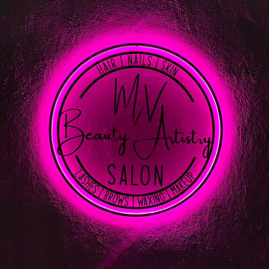 Business Neon Sign | Mirror Neon Sign |  Acrylic Custom Logo Decoration