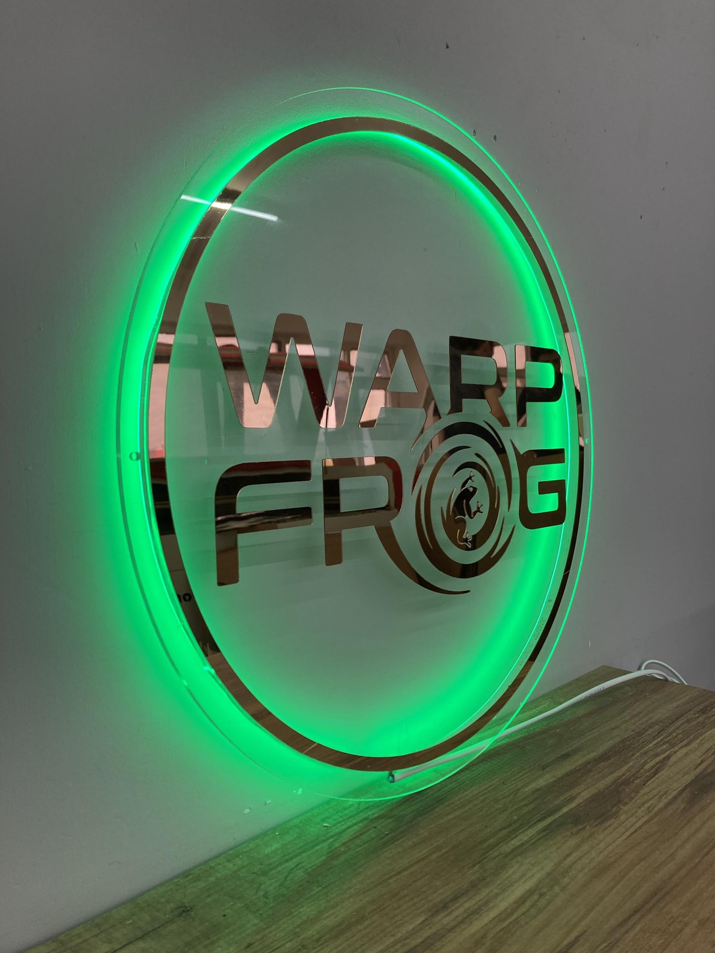 Custom 3D Business Logo Sign, Backlit Acrylic Sign, Personalized Business Name Sign, Salon Wall Decor, Office Sign, Storefront Sign
