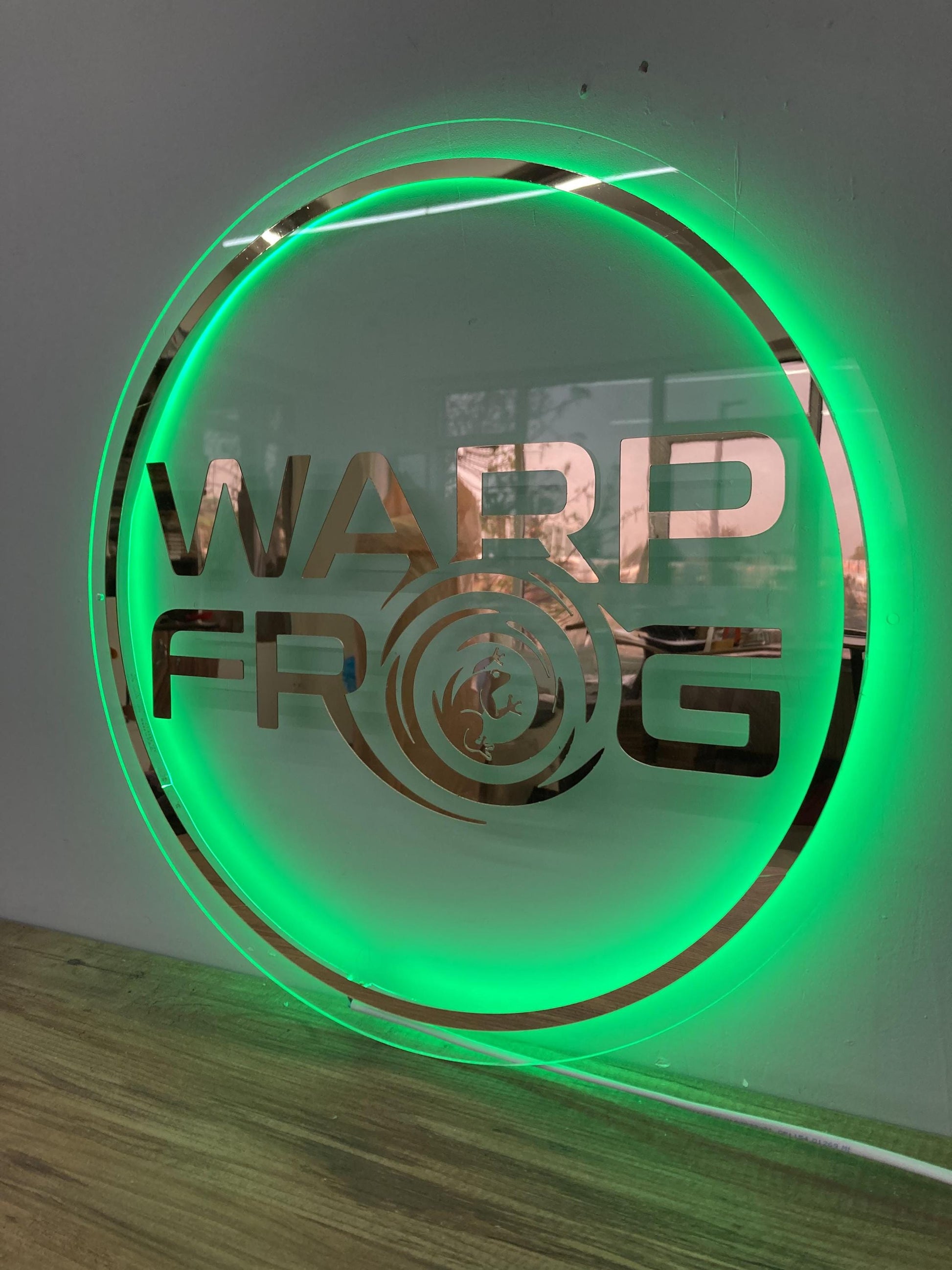Custom 3D Business Logo Sign, Backlit Acrylic Sign, Personalized Business Name Sign, Salon Wall Decor, Office Sign, Storefront Sign