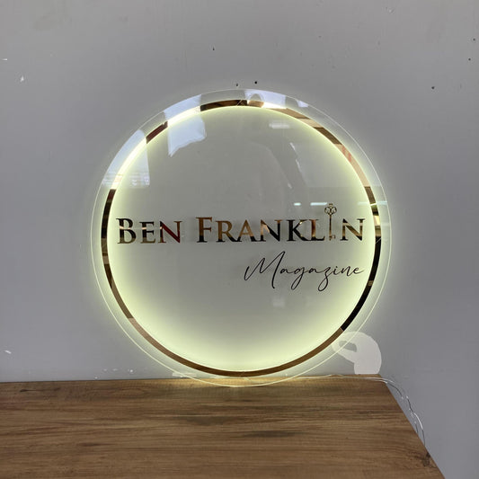 Custom Logo Sign, Business Custom 3D Backlit Acrylic Sign, Personalized Business Name Sign, Salon Wall Decor, Office Sign, Storefront Sign