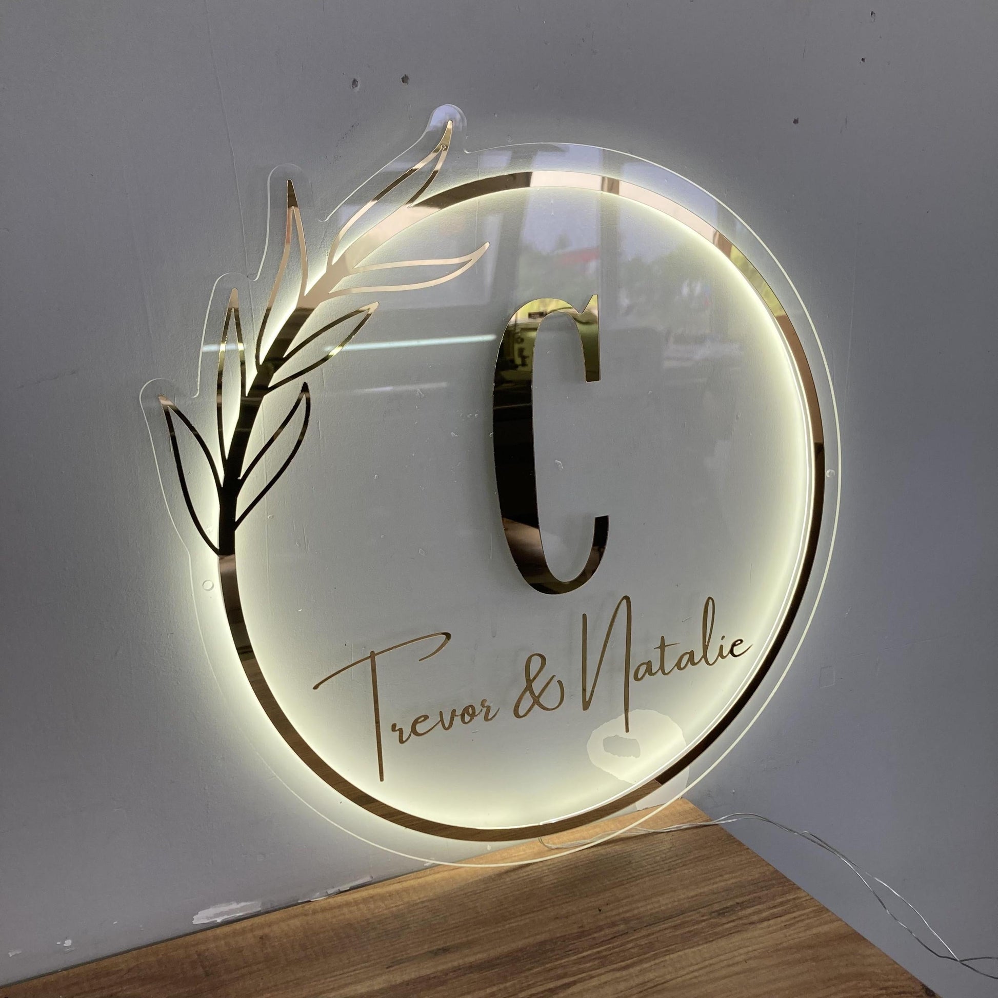 Custom Logo Sign, Business Custom 3D Backlit Acrylic Sign, Personalized Business Name Sign, Salon Wall Decor, Office Sign, Storefront Sign