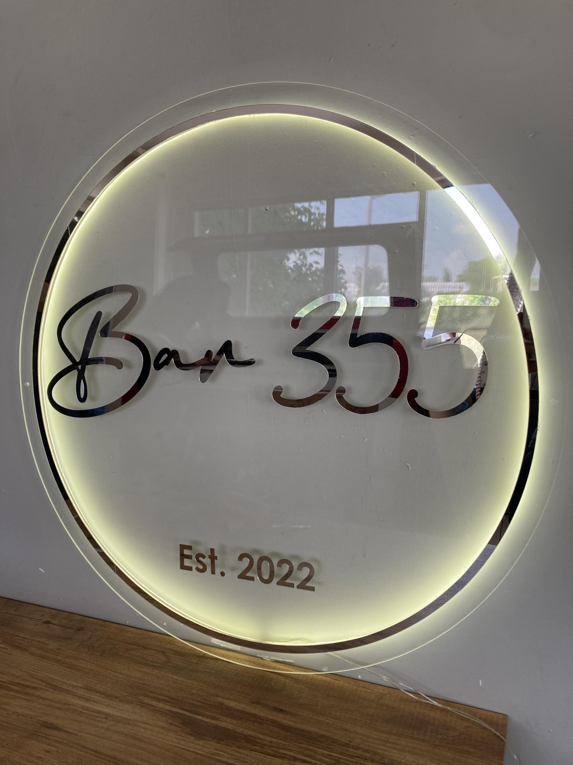 Custom Logo Sign, Business Custom 3D Backlit Acrylic Sign, Personalized Business Name Sign, Salon Wall Decor, Office Sign, Storefront Sign