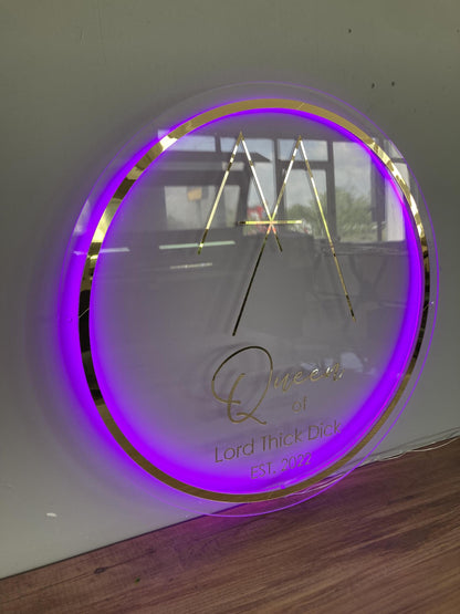 Custom Logo Sign, Business Custom 3D Backlit Acrylic Sign, Personalized Business Name Sign, Salon Wall Decor, Office Sign, Storefront Sign